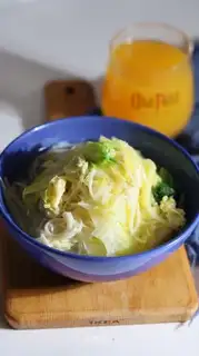 Pickle egg noodles