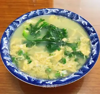 Eggs soup