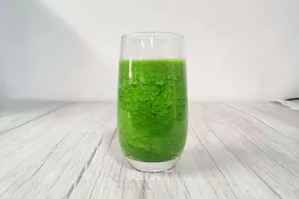 Spinach juice