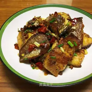 Fried eels