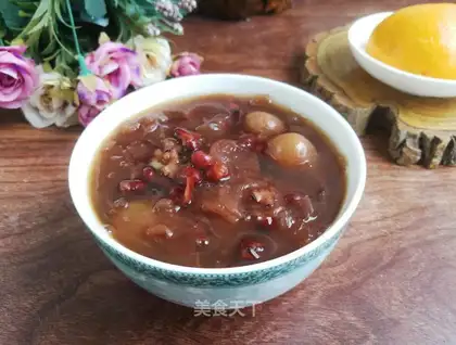 Red bean bean silver spoon