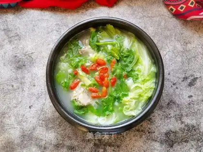 The lamb's spinal stew