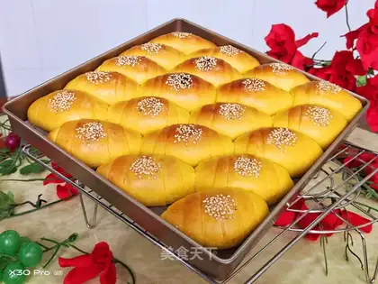 Pumpkin coconut roll