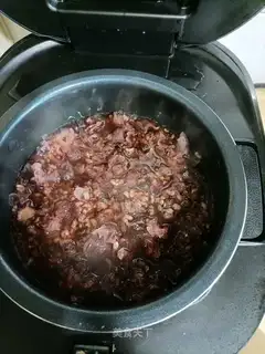 Three-colour rough rice stew silver ears