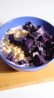 Potato with oatmeal