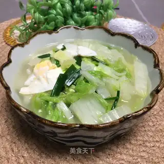 Scrambled beet soup