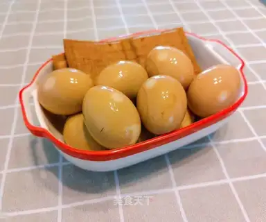 Dry eggs with halobeans