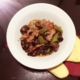 Wood beef