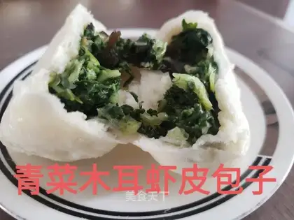 ♪ A green lumberberry shrimp bun ♪