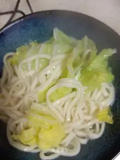 The doll-cooked noodles
