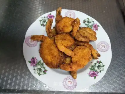 The fried shrimp