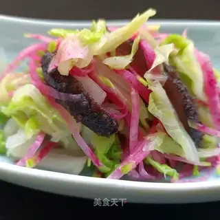 ♪ ♪ With radish ♪