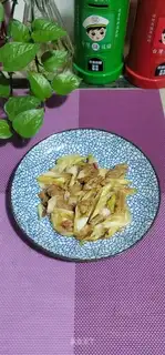Onion fried meat