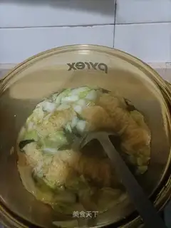 Bean roll soup
