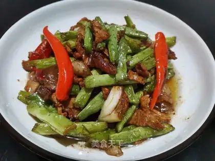 ♪ Dry bean roast ♪