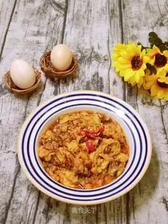 Soy sauce and eggs