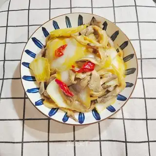Cabbage for mushrooms