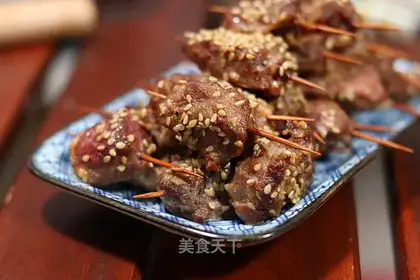 Toothpick beef