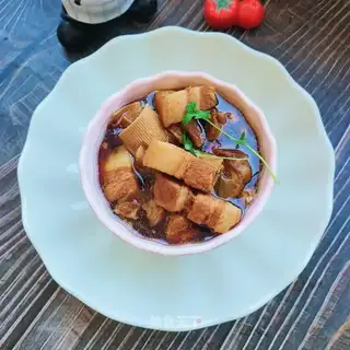 Five flowers, bean skin
