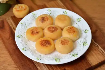 Red potato cheesecake