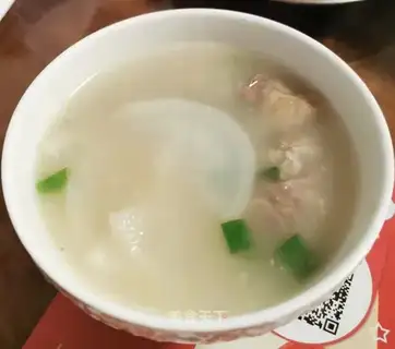 Roach and lamb soup