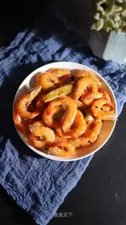 The rice-drink shrimp