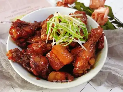 Five flowers for chicken wings