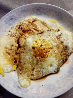 Soy fried eggs