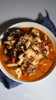Tofu fried herring
