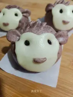 Little monkey cartoon