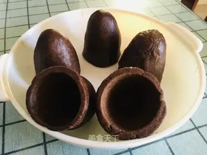 Red potato noodle nest