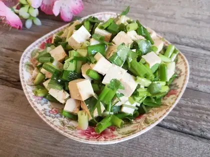 Tofu onions