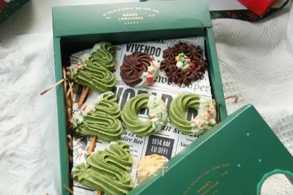 Sweet Christmas cookies