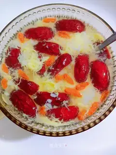 Bourbon egg soup