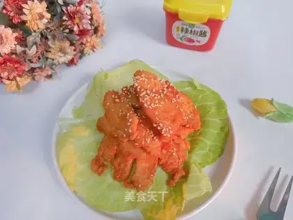 Korean chili chicken chest