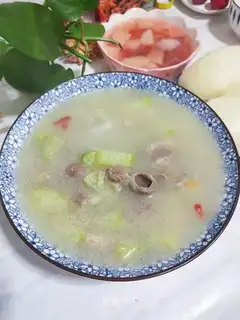 Lamb radish soup