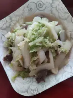 Meat and cabbage
