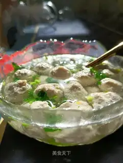 The chicken meatballs