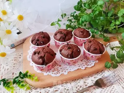 Chocolate marfin cake