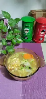 Soup for mushroom eggs