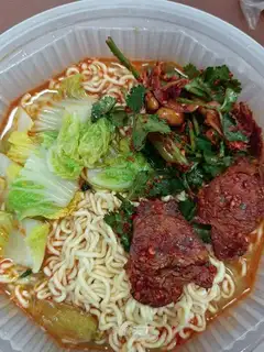 Spicy beef ramen