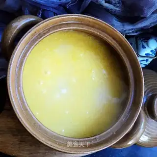 Spicy corn congee