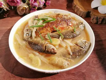 Creamfish burn radish