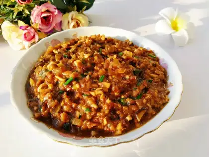 Mushroom beef sauce