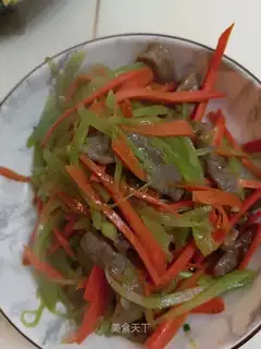 Beef fried vegetables