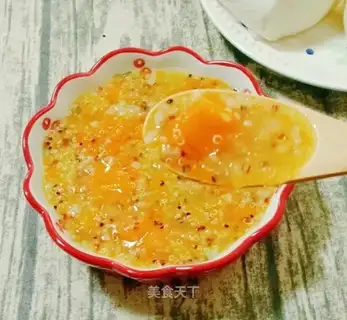 Quinoa silver ear pumpkin porridge