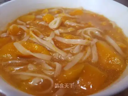Pumpkin noodle