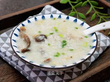 Deer mushrooms and gruel