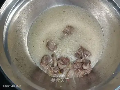 Pork testicle soup