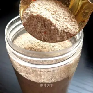 Homemade steamed rice powder